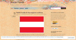 Desktop Screenshot of josueferrer.com
